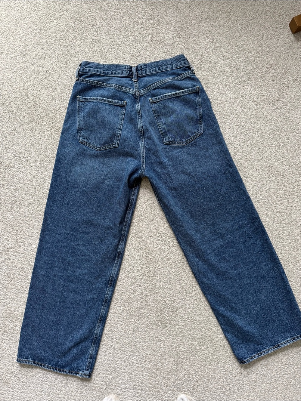 AGOLDE Ren High Waist Wide Leg Jeans Control Wash Size 28 - Picture 3 of 12